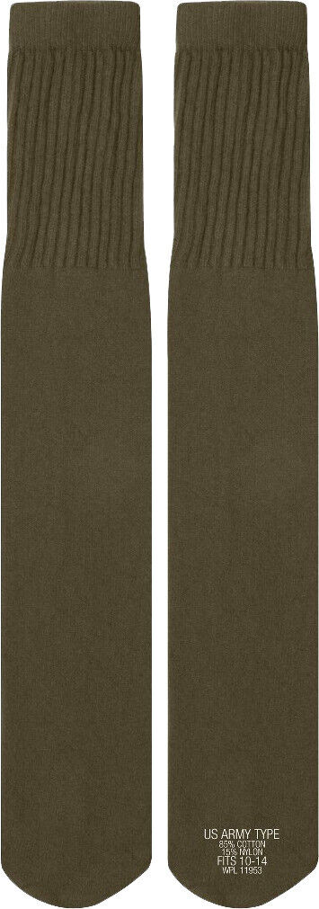 Herren US-Armee Militär Röhrensocken Thermo Wanderstiefel Kampf warm UK 9-13 - Bild 6 von 7