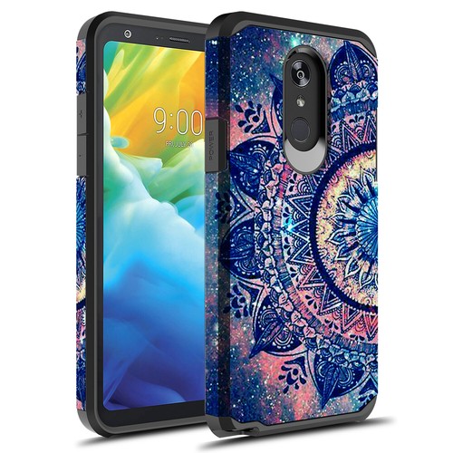 For LG Stylo 5 Hybrid Graphic Fashion Cute Colorful Silicone Case - Picture 6 of 8