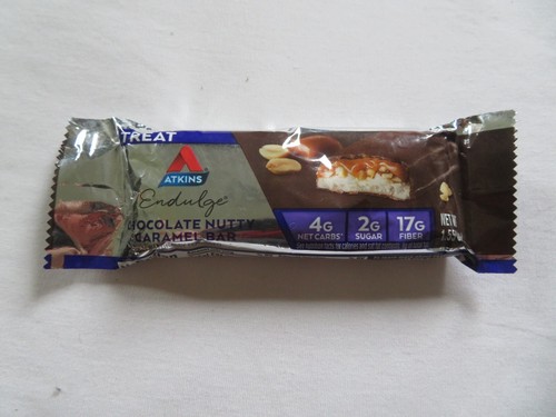 (10) Count Lot Atkins Endulge Chocolate Nutty Caramel Bars 1.55 Oz Each ! - Picture 2 of 2