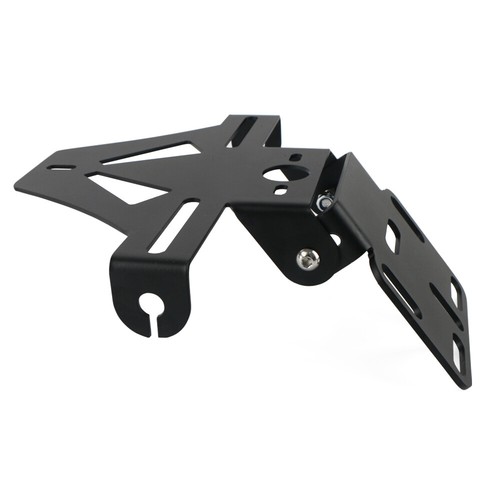 Motorcycle License Plate Bracket Flip Up Universal Eliminator Folding Adjustable - Picture 4 of 12