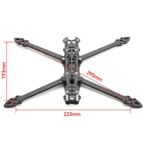 9IMOD 7" FPV Racing Drone Frame Kit Carbon Fiber 295mm RC Quadcopter Frame Kit - Picture 16 of 27