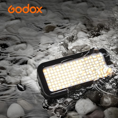 Godox WL8P Waterproof LED Light 2700k-8500k 2900mAh 96 CRI 97TLCI APP Control - Picture 2 of 6