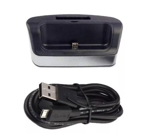 Dual USB Charging Cradle With Battery Slot for Galaxy Note 4 NEW (S) - 第 1/4 張圖片