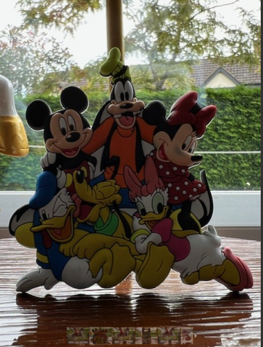Disneyland Paris exklusiver Mickey & Friends Charakter Cartoon Attraktionen Magnet - Bild 3 von 3