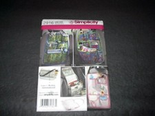 Simplicity Pattern 2916 Chic Car Organizers in Four Great Styles  Uncut