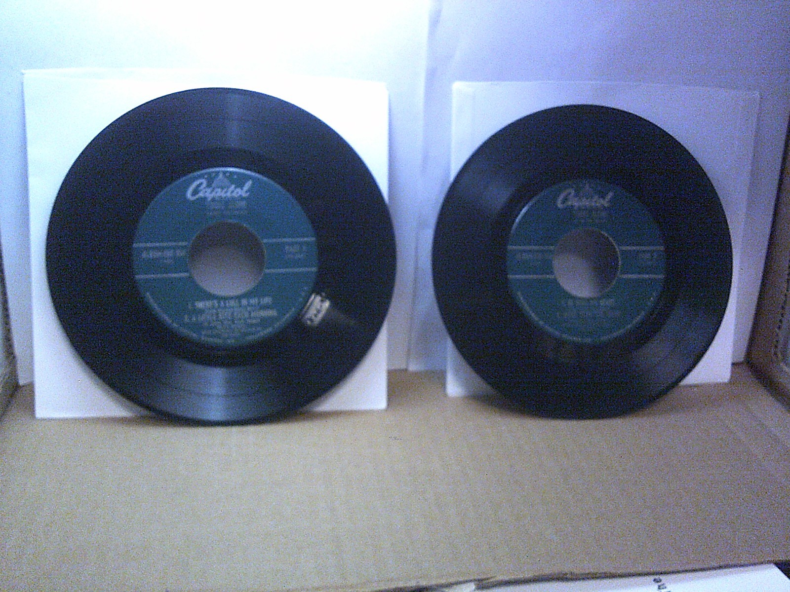 Old 45 RPM Record Set - Capitol EBF-354 - Jane Froman - Yours Alone - 2 ...