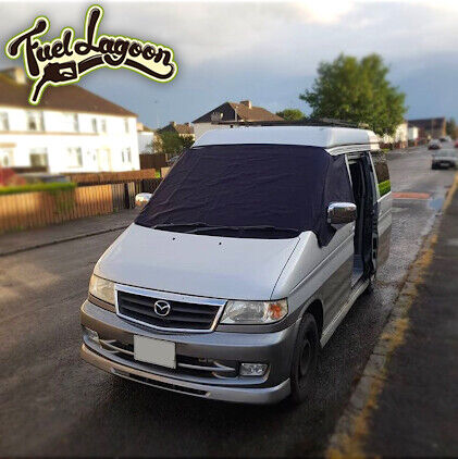 Mazda Bongo Deluxe Window Screen Cover Wrap Black Out Blind Camper Van Frost - Picture 3 of 6