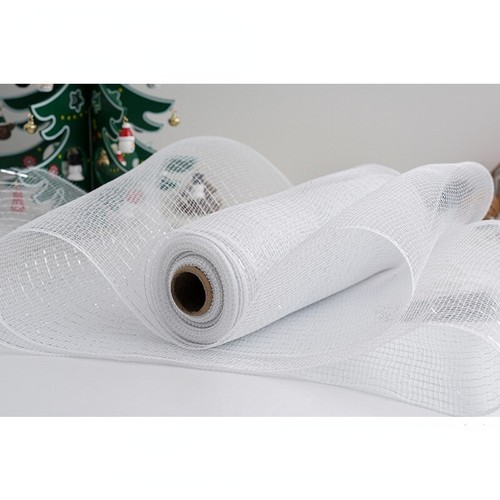 9m DIY Christmas Metallic Mesh Ribbon Tree Party Gift Wrapping Art Craft Decor - Bild 11 von 14