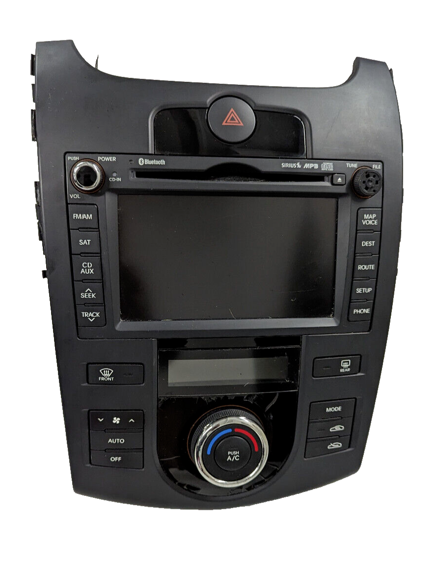 10 11 12 13 Kia Forte Navigation Radio Digital Climate Control Display