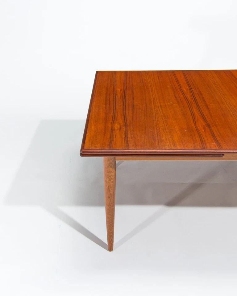 Juego de comedor danés en teca y roble años 50’s Mid Century silla de mesa vintage Foto 4 de 4