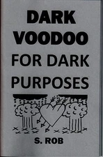 VOODOO FOR DARK PURPOSES book black magic curse your enemies occult witchcraft