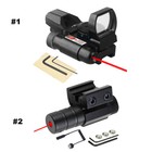 Tactical Red Green 650nm Dot Reflex Sight Scope With Red Laser Holographic b