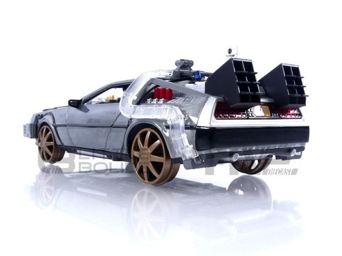 JADA TOYS 1/24 - DE LOREAN BACK TO THE FUTURE III TIME MACHINE - 1990 34996S - Imagen 4 de 6