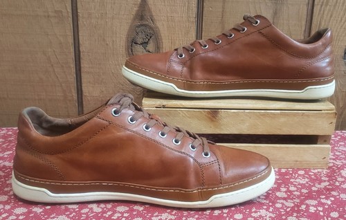 Allen Edmonds Porter Derby Port Washington Leather Brown Sneaker Men Sz 11.5 D - Picture 2 of 8