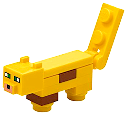 LEGO Minecraft Minifigures Animals Creatures Cat Wolf Panda Spider RARE ITEMS - Picture 20 of 51