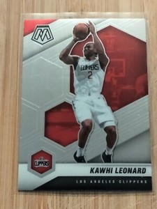 KAWHI LEONARD 2020-21 Panini MOSAIC Basketball #144 Los Angeles Clippers 