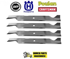 4 REPL AYP SEARS CRAFTSMAN HUSQVARNA MOWER BLADES 46" DECK 405380 532405380