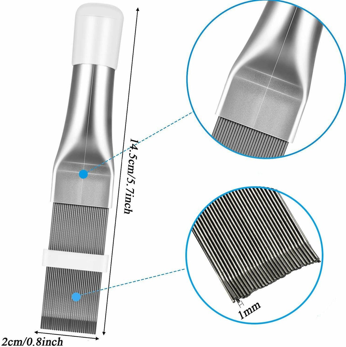 あっ　icoelle ULTRASONIC REPAIR COMB Cleaning Tool Air Conditioner Fin Repair Tool Coil Comb A/C
