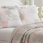 ONE Laura Ashley Celina Patchwork PINK STANDARD SHAM Quilted - I HAVE 2 AVAILAB