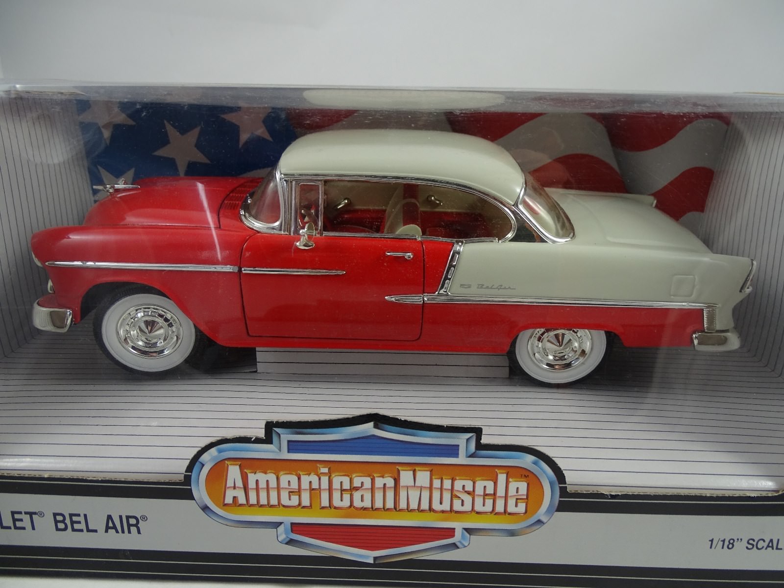 Ertl - Chevrolet Bel Air 2018 Rojo/Blanco - Rareza§ Ertl - Chevrolet Bel Air 2018 Rojo/Blanco - Rareza§