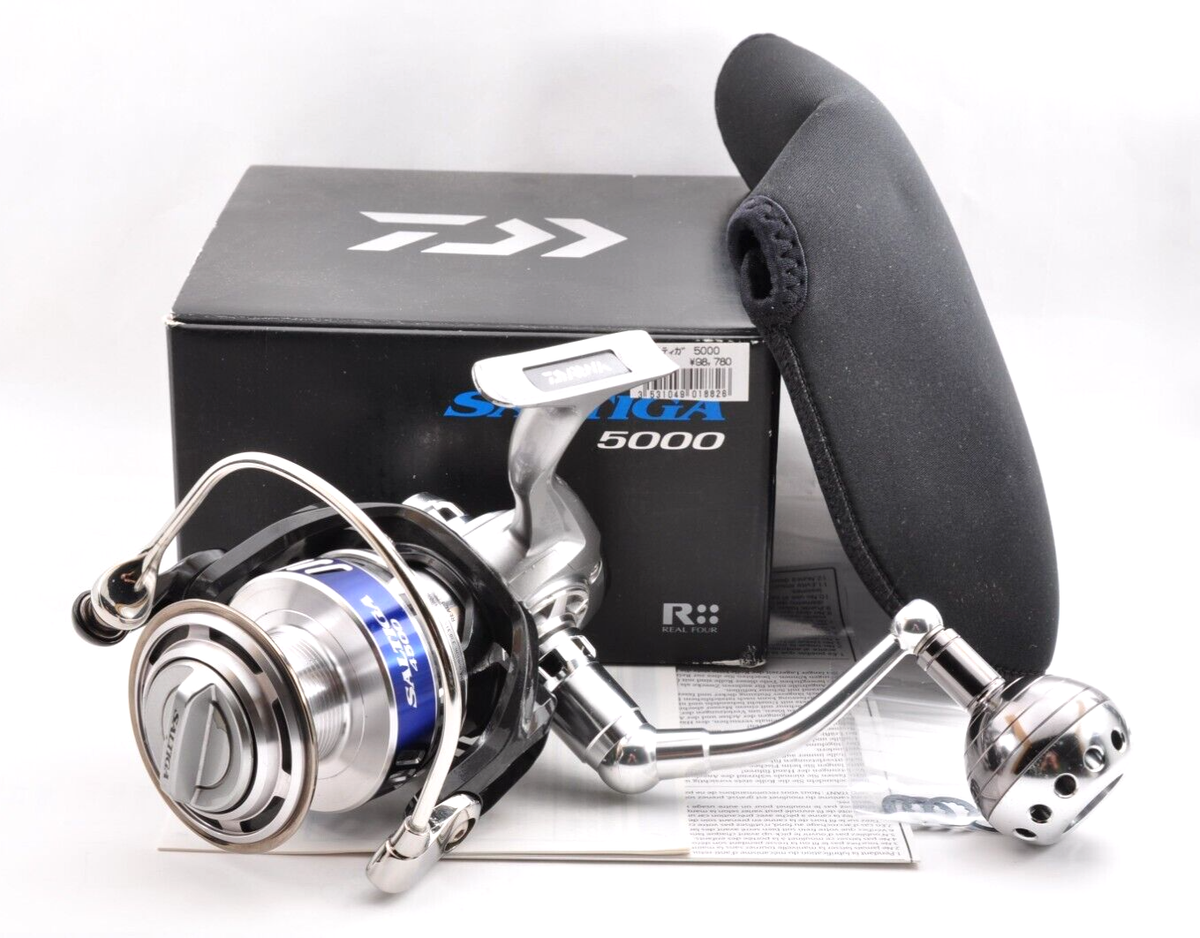 Daiwa 10 Saltiga 5000 4.4:1 600g Spool4500 Conversion Used