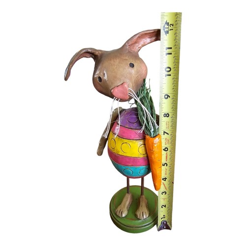 Penny McAllister 12" Bunny Rabbit Easter Egg Body Carrot 2003 Bobblehead HTF - Picture 5 of 9