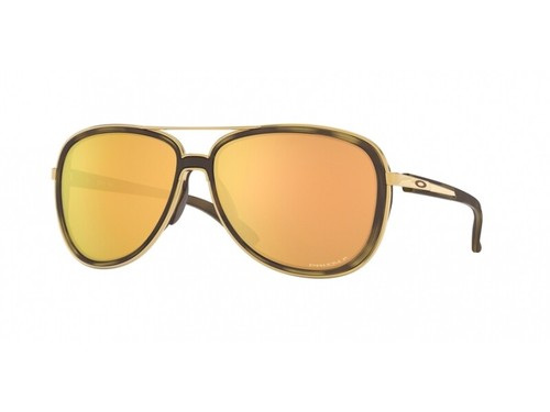 Oakley Sunglasses OO4129 SPLIT TIME  412914 havana rose gold - Picture 1 of 4