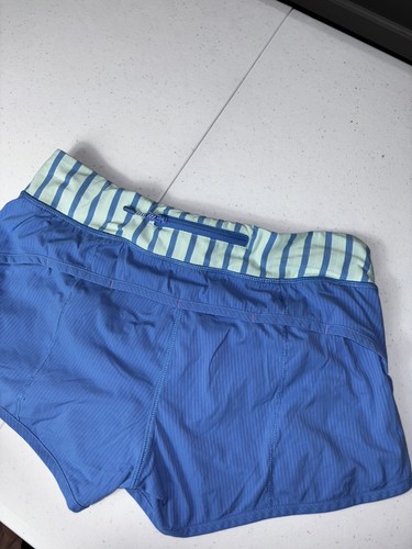 Ivivva By Lululemon Blue Speedy Striped Waistband SZ14 - Picture 2 of 10