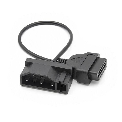 7 Pin OBD1 to OBDII 16 Pin Auto Diagnostic Tool Adapter Cable fit For FORD EFI - Picture 6 of 7