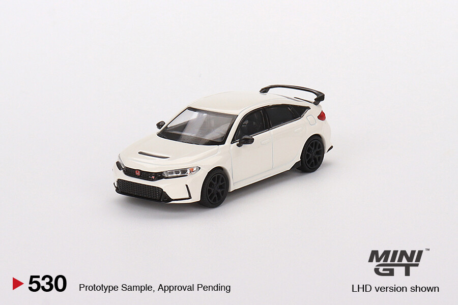 MINI GT Honda Civic Type R 2台セット Mini GT 1:64 Honda Civic Type R Crystal Black Pearl 2023 W