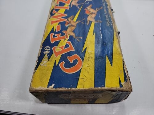 Vintage Gee-Wiz No.40 - Racing Game Tin Litho Simulator Wolverine Horse - Picture 8 of 12
