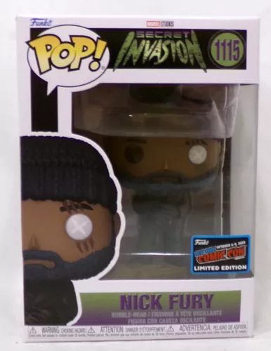 Funko Pop! Marvel Secret Invasion 1115 Nick Fury Comic Con Vinyl Figure