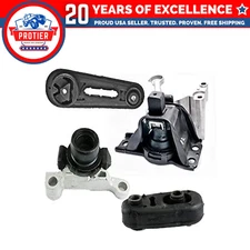 Fits 2007-2012 Nissan Sentra 2.0L w/AUTO CVT Motor & Trans Mount Set 4pcs :