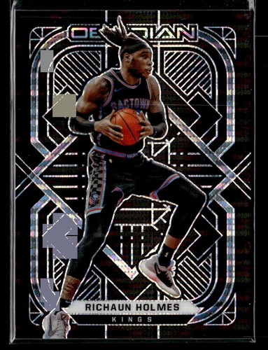 Richaun Holmes 2020  Panini Obsidian Electric Etch White Pulsar #92 Kings - Picture 1 of 2
