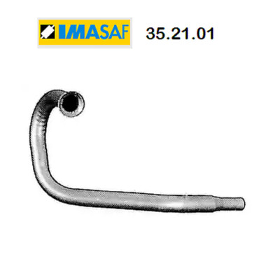 Tuyau D'échappement IMASAF 24.33.02 - Ligne Avant, Compatible Plusieurs Marques