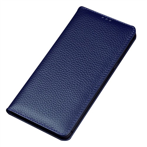 Funda Abatible Cuero Genuino Textura Guijarro para Xiaomi - Imagen 17 de 25