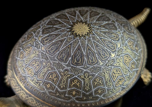 Antique tortoise desk bell, Mechanical, Anglo-Indian - Picture 4 of 11