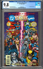 DC Versus Marvel #1 CGC 9.8 White Pages 1st app Access Superman Hulk