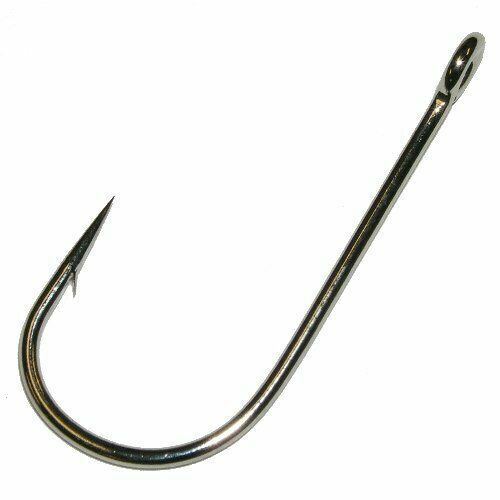 NEW Gamakatsu 25 Pack Open Eye Siwash Hook Nickel 5 0 FREE SHIPPING