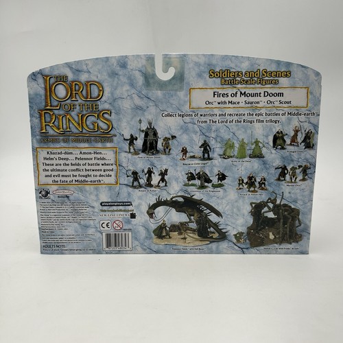 Lord Rings Armies of Middle Earth Fires of Mount Doom Sauron Orc Scout Mace - Picture 2 of 6