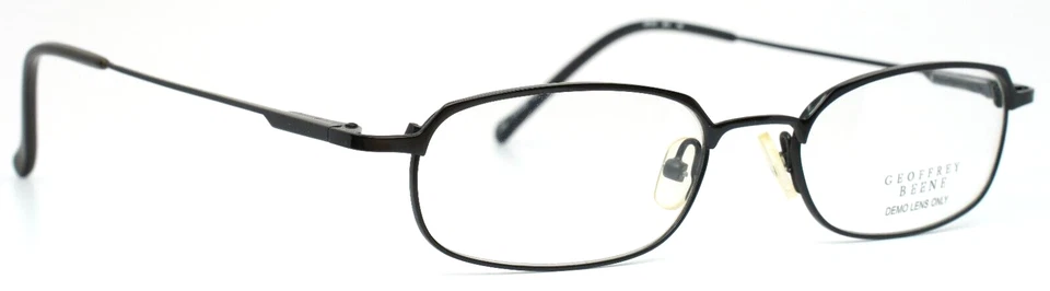 Gafas GEOFFREY BEENE GB1241 NEGRAS de borde completo ovaladas para hombre 51-18-145 B:29 Foto 3 de 4