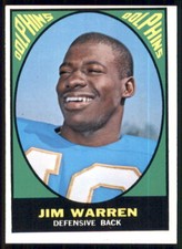 1967 Topps #81 Jim Warren