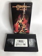 Conan The Barbarian 1981 (VHS Tape 1990) - Arnold Schwarzenegger -  MCA -MINT