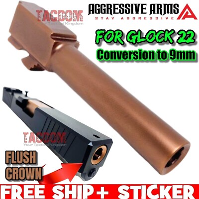 AGGRESSIVE ARMS SHINY Gold Dimple Trigger Grip Housing Pins