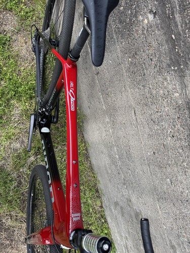 Niner RLT 9 RDO GRX800 2x 4-Star Carbon Gravel Bike Size 56 Cm Color Blood Red - Picture 5 of 9