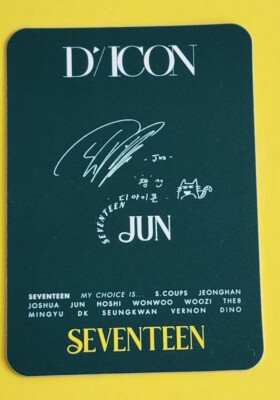 SEVENTEEN - SEVENTEEN Dicon『My choice is…』JUN ジュン s-l400.jpg