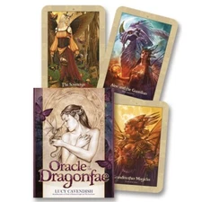 Oracle of the Dragonfae NEW Deck and Book Set Cards by Lucy Cavendish