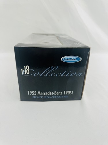 Welly 1955 Red Mercedes-Benz 190SL Die-Cast 1:18 Convertible Car Model NOS - Picture 5 of 7