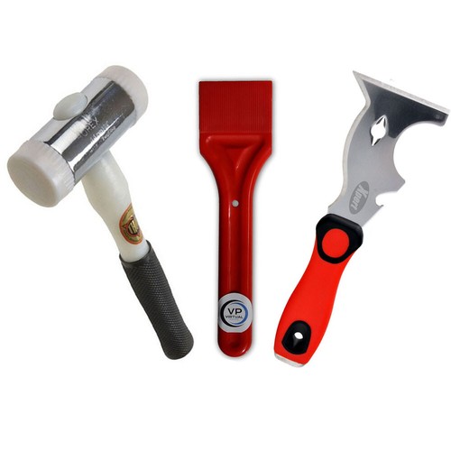 Glazing Tools - Xpert Chisel Knife, Glazing Paddle, Hammer, Gasket Mitre Shears - Picture 22 of 33