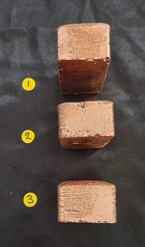 Copper CU .999 Hand Poured Ingot Bar x 1 ----    900 grams+ - Bild 5 von 9
